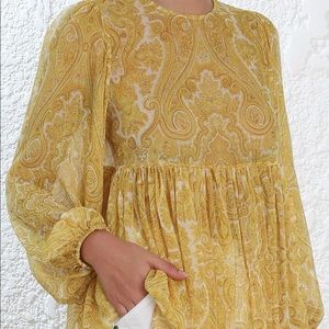 Zimmerman paisley blouse size 2